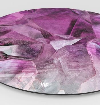 HIP ORGNL® Cristal Violet Rond - Ø 140 cm 3