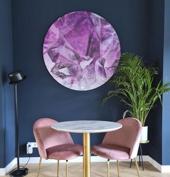 HIP ORGNL® Cristal Violet Rond - Ø 100 cm 2