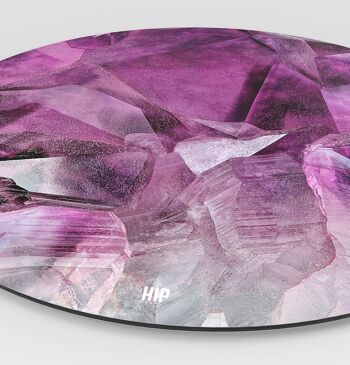 HIP ORGNL® Cristal Violet Rond - Ø 100 cm 3