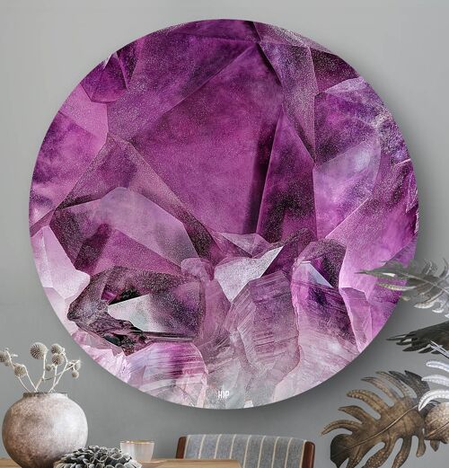 HIP ORGNL® Purple Crystal Round - Ø 60 cm