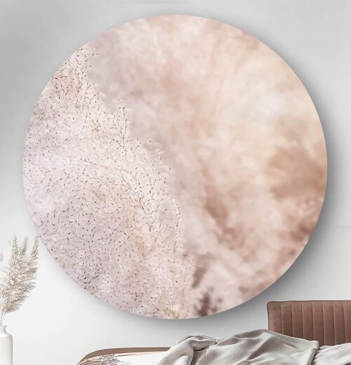 HIP ORGNL® Pink Pampas Grass Round - Ø 120 cm