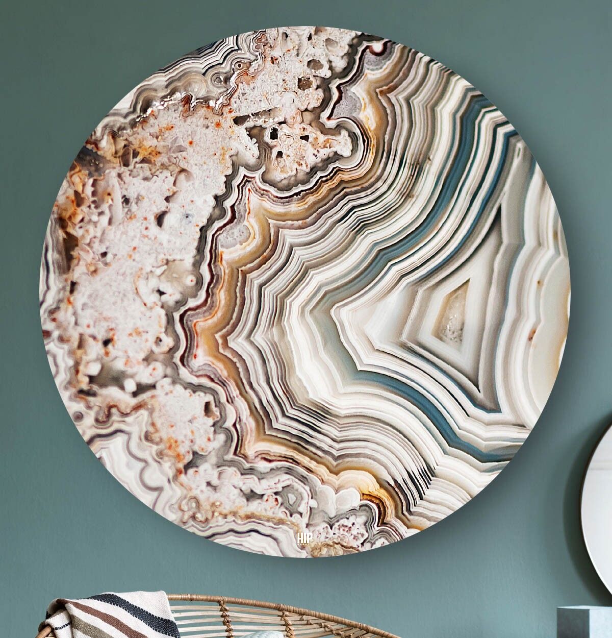 HIP ORGNL® Pizzo Geode Rotondo - Ø 40 cm