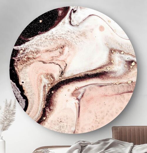 HIP ORGNL® Blush Geode Round - Ø 140 cm