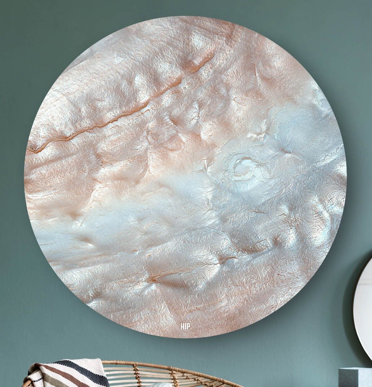 HIP ORGNL® Perla Conchiglia Rotonda - Ø 120 cm