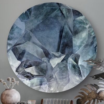 HIP ORGNL® Blauer Kristall rund - Ø 120 cm