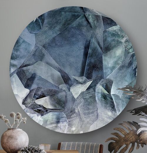 HIP ORGNL® Blue Crystal Round - Ø 60 cm