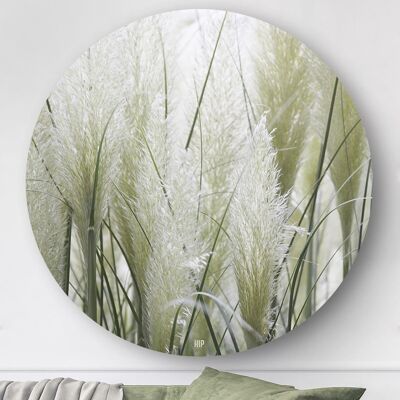 HIP ORGNL® White Pampas Grass Round - Ø 60 cm