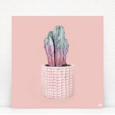 HIP ORGNL® Geo Candle - 80 x 80 cm, Soft Pink