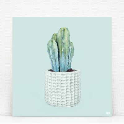 HIP ORGNL® Geo Candle - 80 x 80 cm, Mint