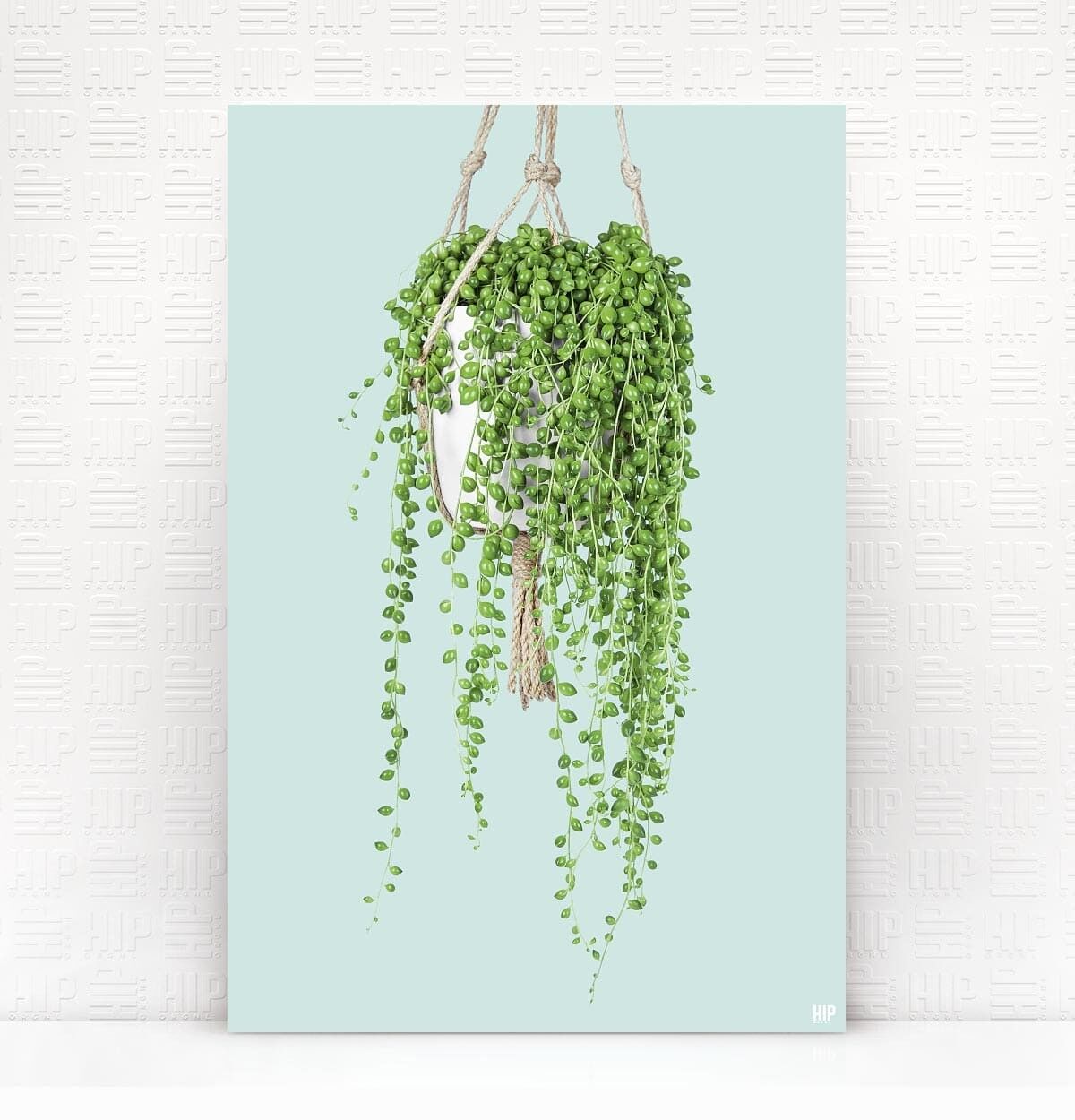 HIP ORGNL® Corda di perle - 100 x 150 cm, menta