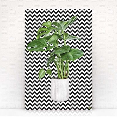 HIP ORGNL® Holy Leaf - 80 x 120 cm, Zigzag