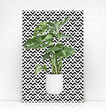 HIP ORGNL® Holy Leaf - 80 x 120 cm, Zigzag 2