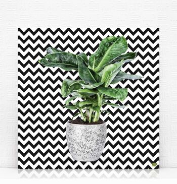 HIP ORGNL® Banane - 40 x 40 cm, Zigzag 1