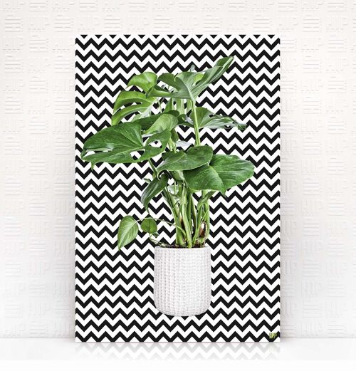 HIP ORGNL® Holy Leaf - 40 x 60 cm, Zigzag