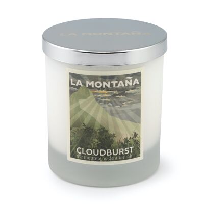 Cloudburst scented candle