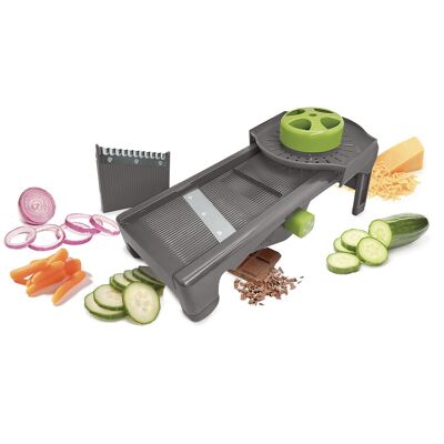 Mandoline Multiple Cuts by Manual Selector, Fruit and Vegetable Cutter