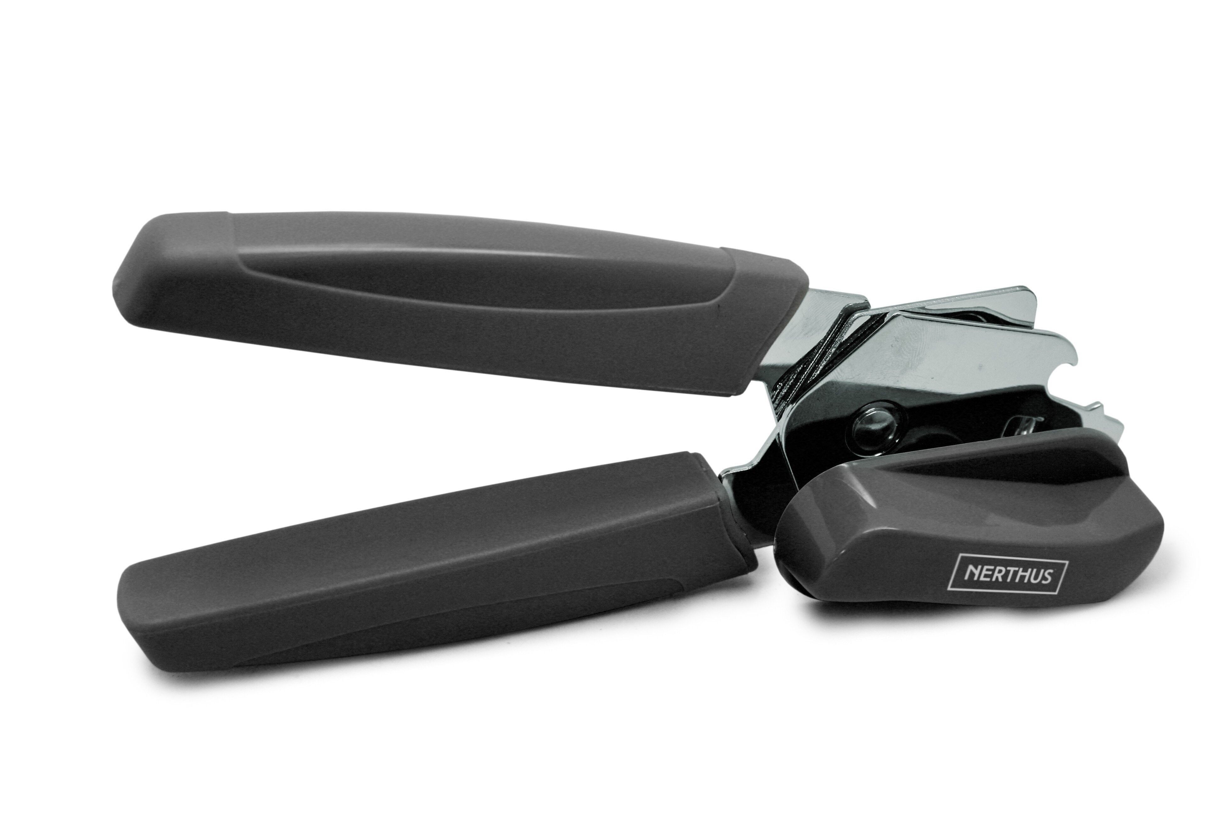 Dosenöffner, Edelstahl, schwarz