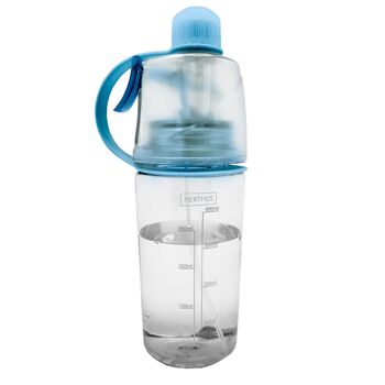 Bouteille sport avec vaporisateur 1