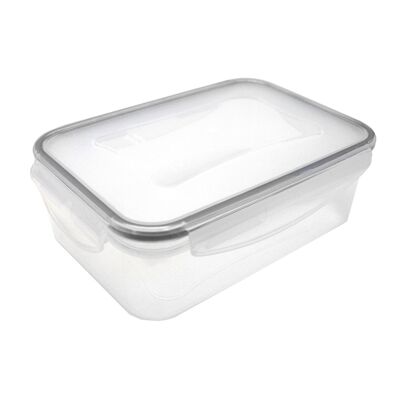 Conteneur hermétique 1.2l, Grand conteneur hermétique, Conservateur Alimentaire, PP et Silicone, 1200 ml