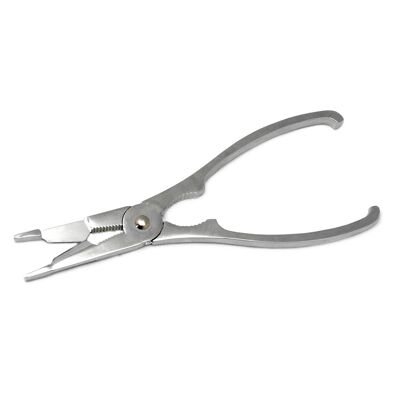 Stainless steel seafood tongs, ideal for crabs, lobsters, lobsters
