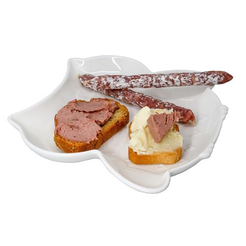 Plato Búho para Aperitivos de Porcelana