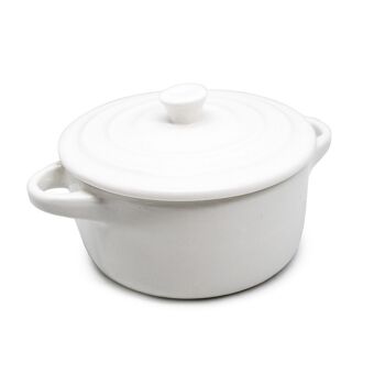 Cocotte pour Apéritifs, récipient pour servir des apéritifs, Blanc 6