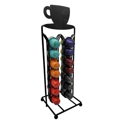 Coffee capsule dispenser 28 units. For Nespresso and Compatible Capsules