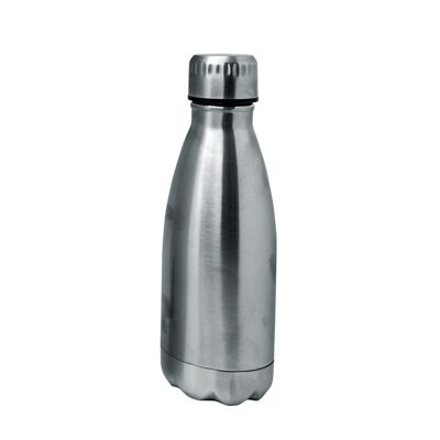 Doppelwandige Edelstahlflaschen - 350 ml, Inox