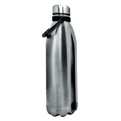 Doppelwandige Edelstahlflaschen - 1500 ml, Inox