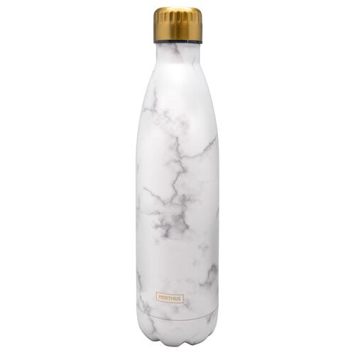 Botellas de Doble Pared de Acero inoxidable - 750 ml, Marmol Blanco