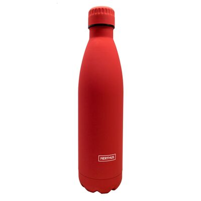 Stainless Steel Double Wall Bottles - 500 ml, Red