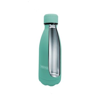 Bouteilles à double paroi en acier inoxydable - 350 ml, turquoise 6