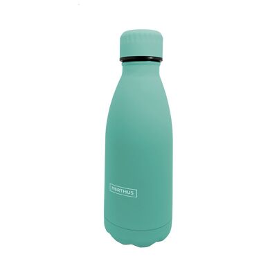 Bouteilles à double paroi en acier inoxydable - 350 ml, turquoise