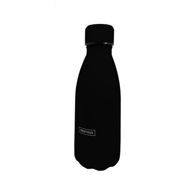 Doppelwandige Edelstahlflaschen - 350 ml, Schwarz