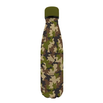 Double Wall Bottles Stainless Steel Camouflage 500 ml