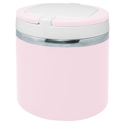 Double Walled Thermos Stainless Steel Pastel Pink 700 ml