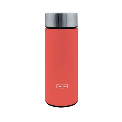 DOUBLE WALL stainless steel thermos 300 ml CORAL