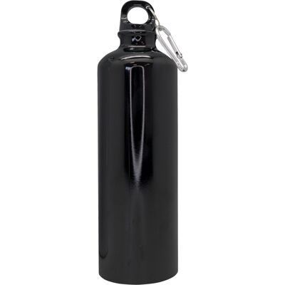 Ultra light water bottle, 800 ml. BLACK