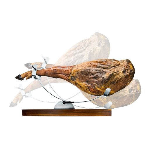Rotating Ham Holder with Fixed Head and Adjustable Base