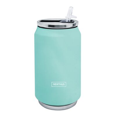 Isothermal can TURQUOISE color 330ml double wall