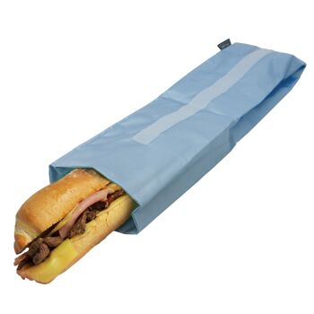 Porte-sandwich baguette bleu 6