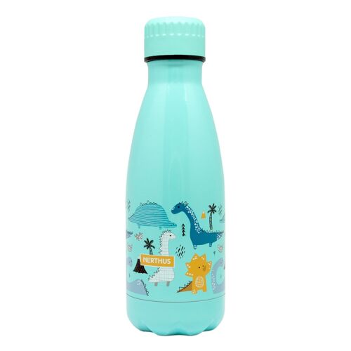 Botella doble pared dinos 350ml