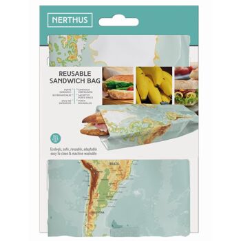 Sac à sandwich carte 5