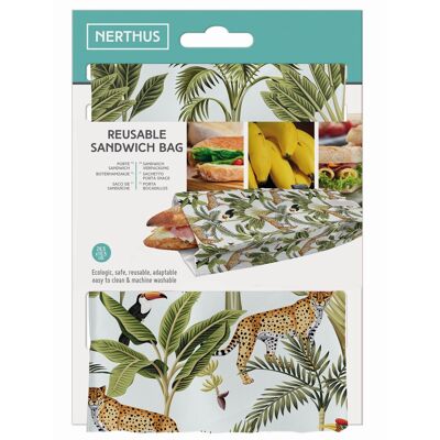 jungle sandwich bag