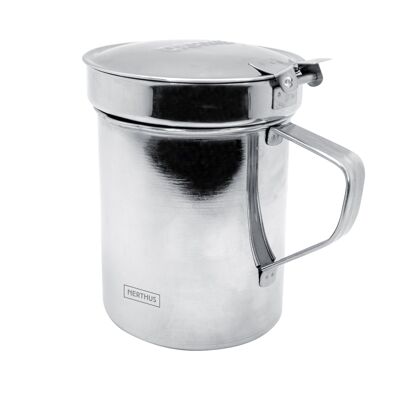Grease pot with 425ml steel filter.