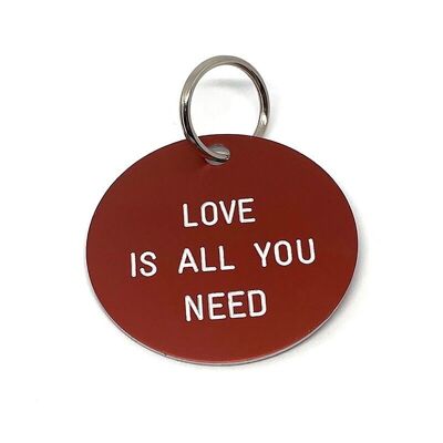 Pendentif MAXI "L'amour est tout ce dont vous avez besoin"

cadeaux et objets design