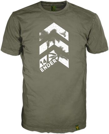 T-shirt Arrow Up Earth 14 Ender vert 1