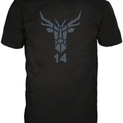 Camiseta negra 14Ender® HD