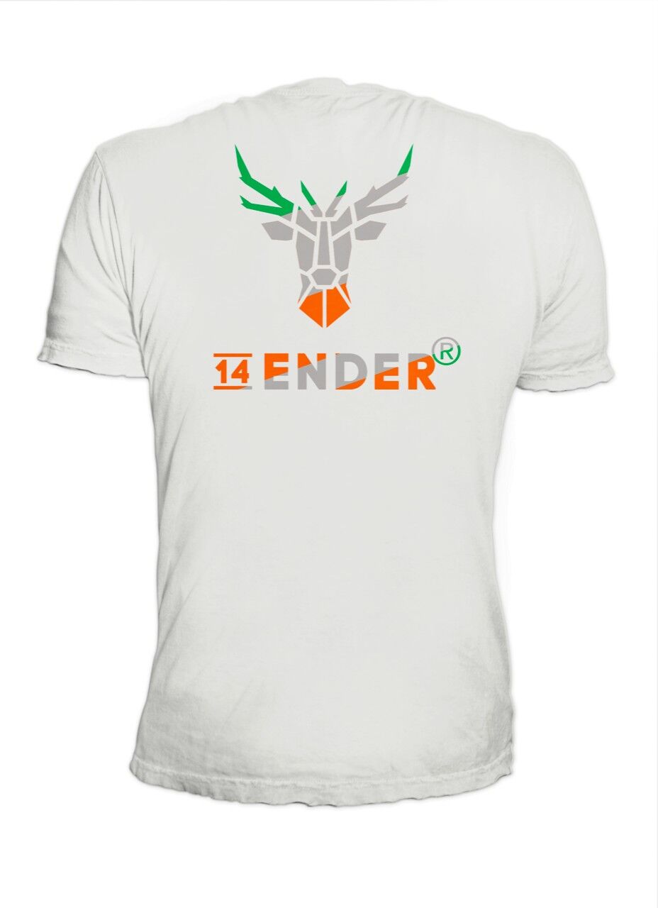 T-shirt con 14 righe 2 logo.