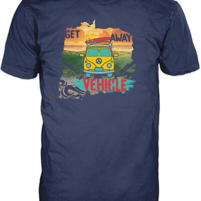 Get Away ⛱ Camiseta de 14 puntas Azul marino